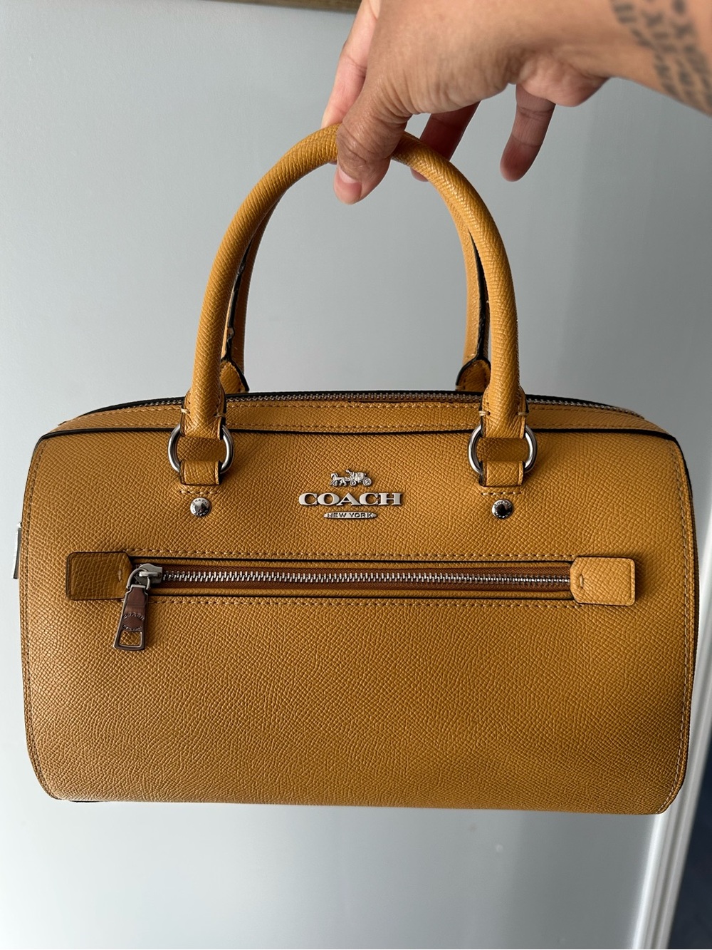 SOLD SOLD 
Coach Rowan Satchel - Picture 5 of 16